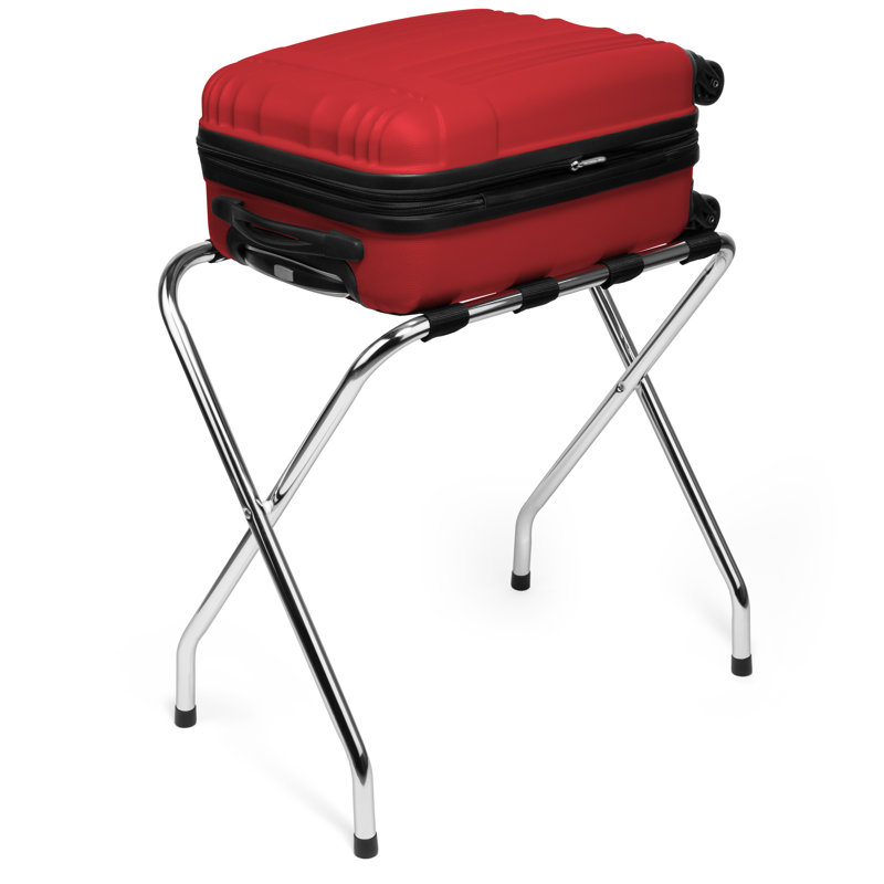 USTECH Chrome Luggage Rack KD & Reviews Wayfair